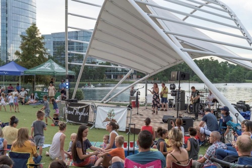 A variety of artists will perform at Hughes Landing this summer during the weekly Rock the Row concert series.