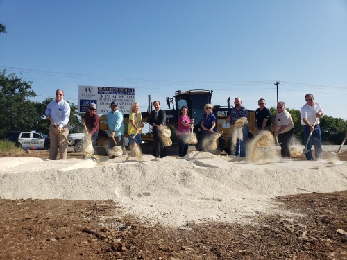 Williamson County breaks ground on the CR 176 realignment and widening project Aug. 2. 