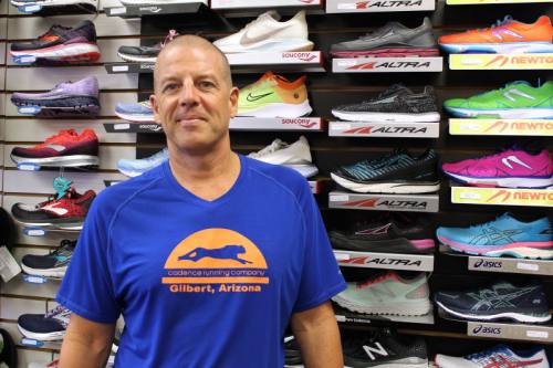 Dan Beaver opened Cadence Running Company with his wife in 2013. Beaver is an Army veteran and hosts and participates in group runs in the community.