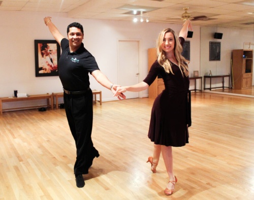 River Oaks School of Dancing owners Antonio and Kimberly Conde met as instructors at the studio.