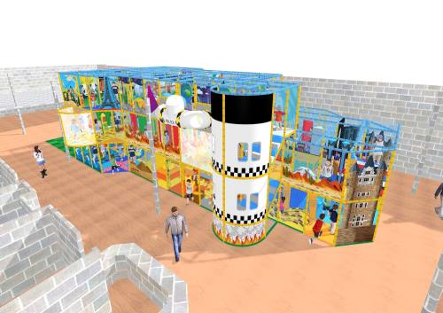 European Style Indoor Play Center For