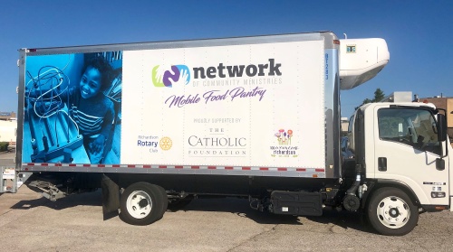 Network of Community Ministries launched its Mobile Food Pantry Program in mid-August.