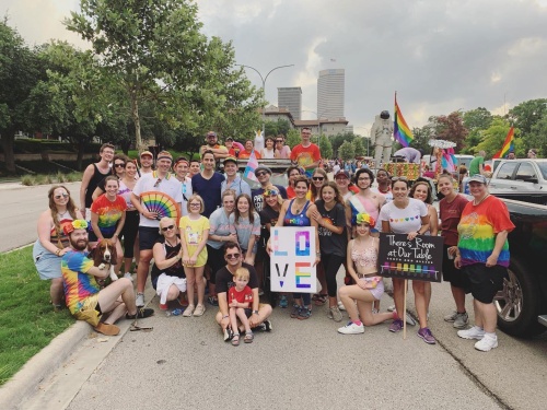 The Woodlands Pride 2018 event nwas planned in just over four months.