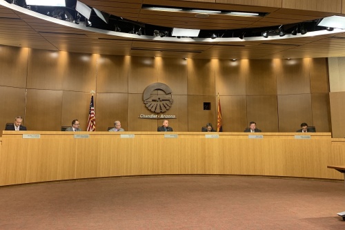 Chandler City Council at an August meeting