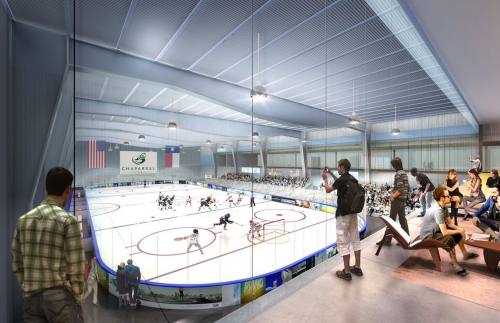 Cedar Park is scheduled to get its first indoor ice rinks next year.