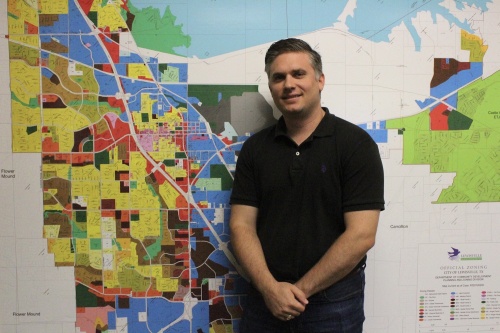 Jason Moore became the economic development director for the city of Lewisville in May. 