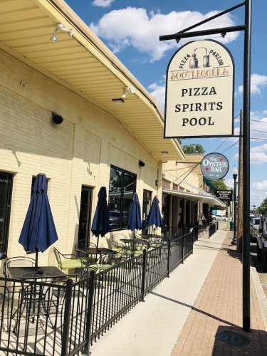Bootleggers Pizza Parlor opened in downtown New Braunfels in August.