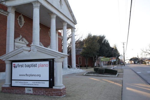 First Baptist Church Plano announced in a release Sept. 6 its contract with InTown Home developers.