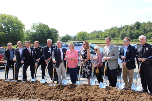 The city of Brentwood broke ground on its new police headquarters Sept. 11.