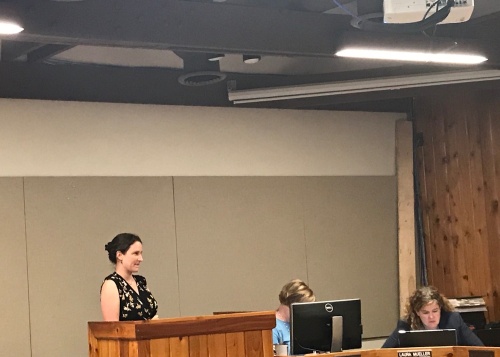 Vicki Ortega, West Lake Hills city engineer presented the updated capital improvements plan during the Sept. 11 council meeting.