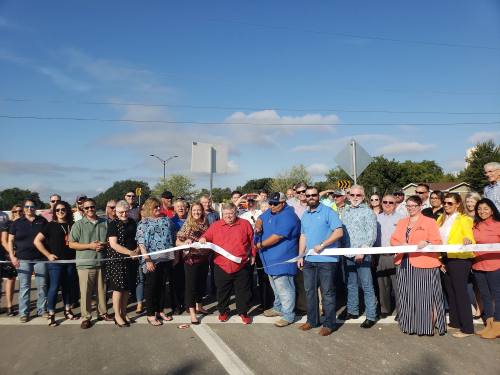 The city of Georgetown celebrated the opening of the Rivery Boulevard and groundbreaking of Northwest Boulevard Sept. 13.