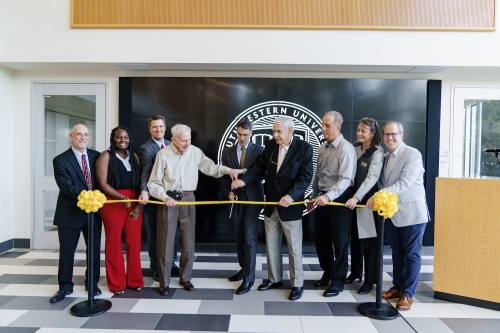 Southwestern University celebrated the completion of the new Fondren-Jones Science Center on Oct. 4.