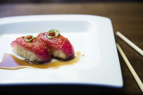 Flagship Restaurant Group will open its Japanese cuisine concept restaurant Blue Sushi Sake Grill in The Domain in Northwest Austin in summer 2020.