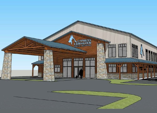 Cypress Fairhaven Animal Hospital is expanding. 