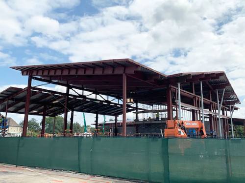 A new fire station is under construction in Canyon Creek.