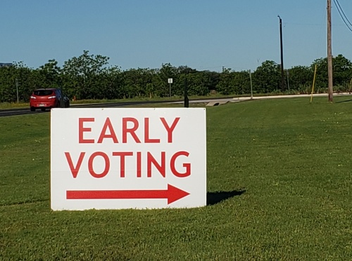 Early voting began Oct. 21. Election Day is Nov. 5.