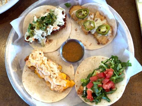 The Local Taco in Brentwood offers a number of taco styles. 