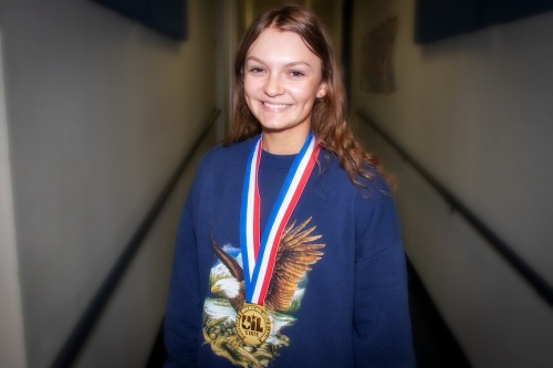 Grace Shafer, a junior at NBHS, was named a 2019 UIL State Outstanding Performer as a choir soloist.
