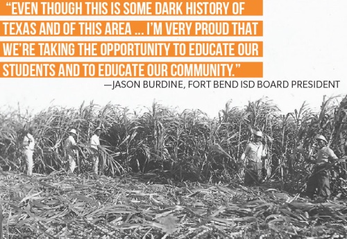 The Sugar Land 95 are believed to have been convict laborers who died working in sugar cane fields in the late 1800s and early 1900s. 