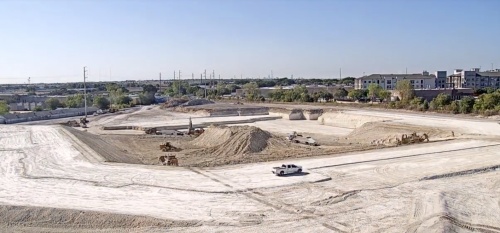 Construction of the Austin FC soccer stadium in North Austin began in September 2019.