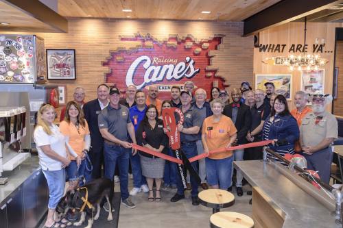Raising Cane's celebrated its grand opening Oct. 29 in Tomball.