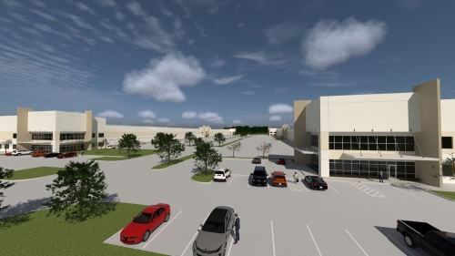 Transwestern Development Co. has broken ground on the Sam Houston Distribution Center. 