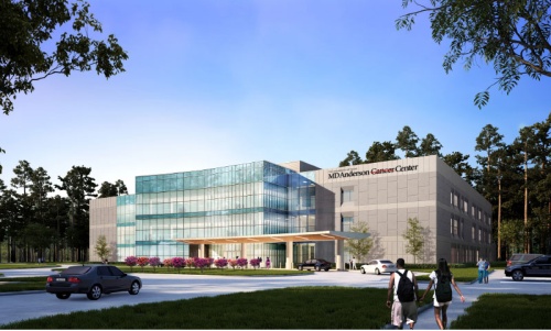 MD Andersonu2019s new 210,000-square-foot care center in The Woodlands features a variety of treatment spaces and amenities for patients and visitors.