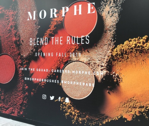 Morphe is expected to open this fall inside The Mall at Green Hills.