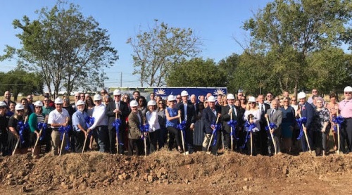 Northwest Metroport Chamber of Commerce broke ground on its new facility Oct. 3.